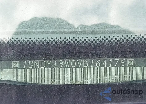 1997 Chevrolet Astro z USA, uszkodzony, nr VIN 1GNDM19W0VB164175